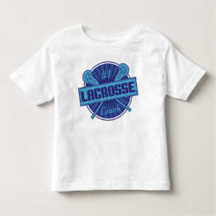 #1 Lacrosse Coach (blue) Toddler T-Shirt