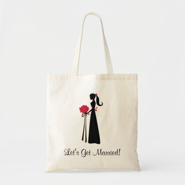 1, Let's Get Married! Tote Bag (Front)