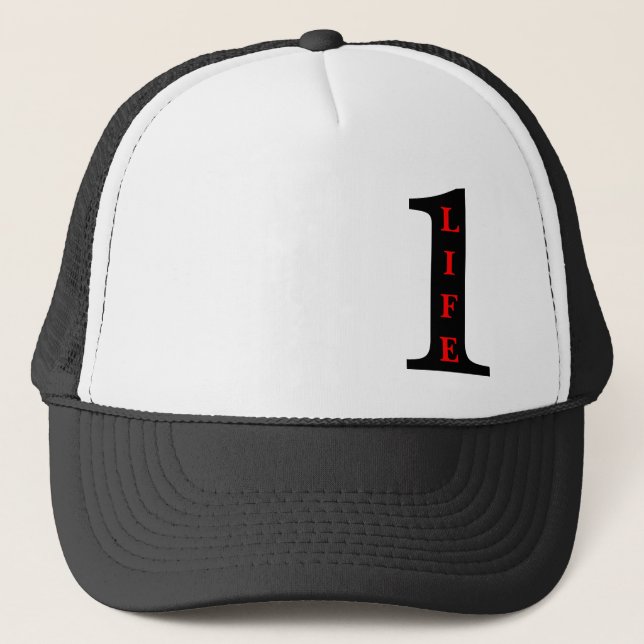 1 Life to Live  snap back hat (Front)