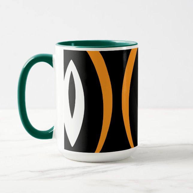 1 Minimalist Nature Rhythm Mug (Left)
