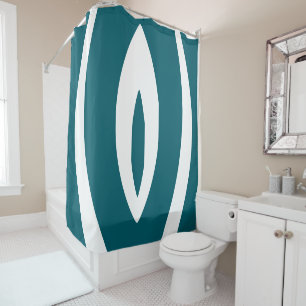 1 Minimalist Nature Rhythm Shower Curtain