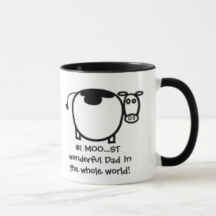 #1 Moo...st Wonderful Father Mug