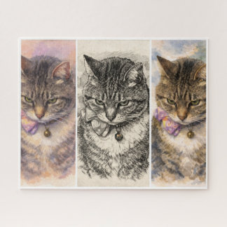 1 Mood + 3 Vibes = Total Purrfection Jigsaw Puzzle