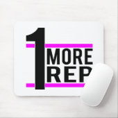 1 More Rep in Pink Mouse Pad (With Mouse)