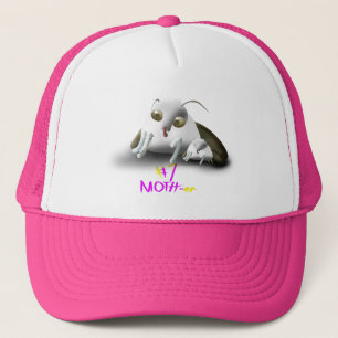 #1 MOTH-er Funny Cute Mother’s Day Trucker Hat