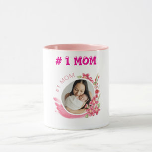 1 Mum Custom Mug - Mother's Day Gift