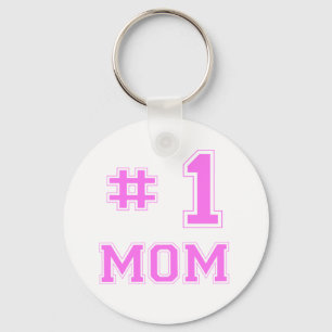#1 Mum (Number One Mum) Key Ring