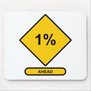 1 Percent Ahead Mouse Pad