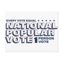 1 Person 1 Vote Postcard