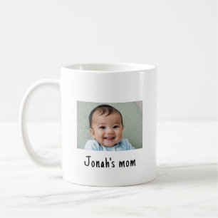 1 Personalised Baby Photo Coffee Mug 11 oz - 15 oz