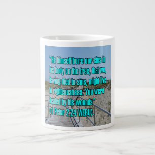 1 Peter 2:24 WEBU Mug