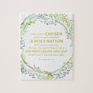 1 Peter 2:9 Jigsaw Puzzle