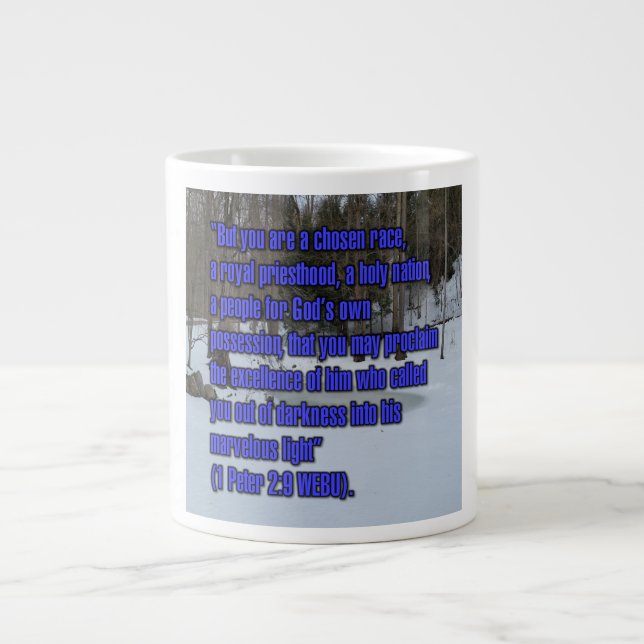 1 Peter 2:9 WEBU Mug (Front)