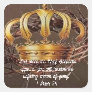 1 Peter 5:4  Sticker