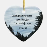 1 Peter 5:7 Casting all your cares upon Him...