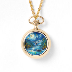 1 Peter 5:7 Gold Christian Faith Prayer Watch