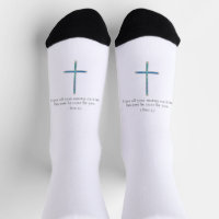 1 Peter 5:7 Minimalist Cross