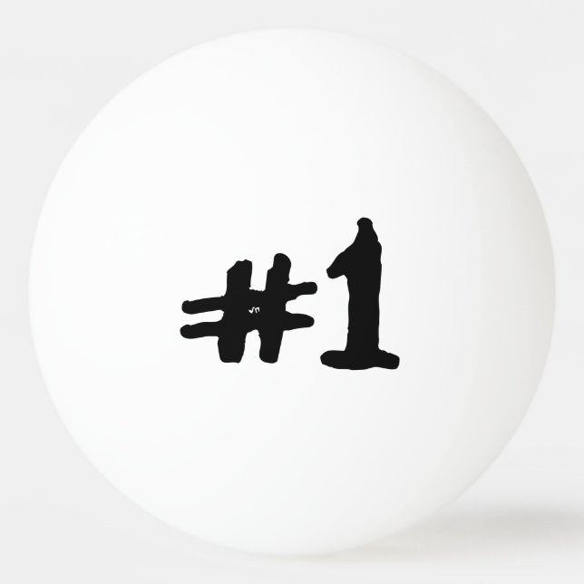 #1 ping pong ball (Back)
