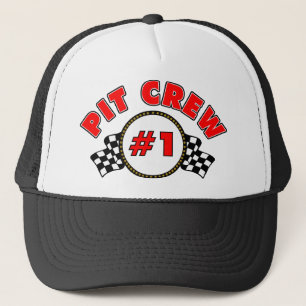 #1 Pit Crew Trucker Hat