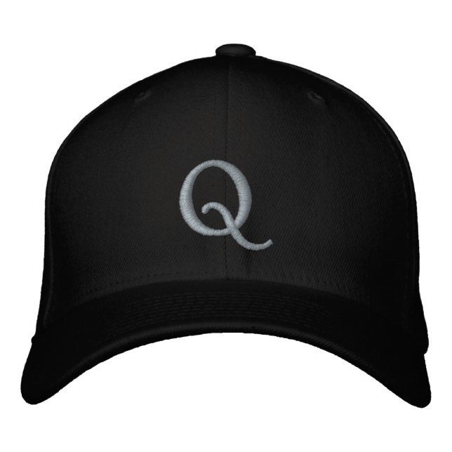 # 1 "Q" by: Opal01 Embroidered Hat (Front)