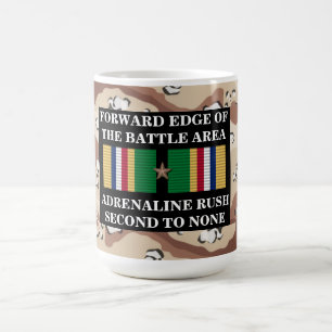 1 STAR === FORWARD EDGE OF THE BATTLE AREA COFFEE MUG