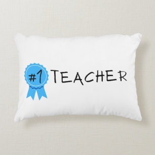 #1 Teacher Decorative Cushion