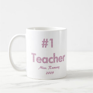 #1 Teacher Mug