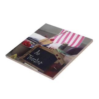 #1 Teacher Tile/Trivet Ceramic Tile