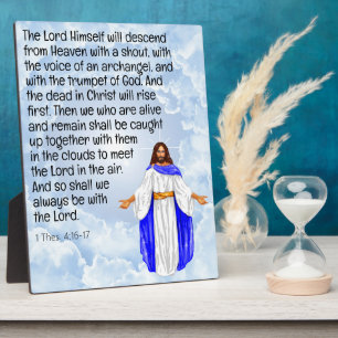 1 Thes. 4:16-17 Plaque
