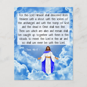 1 Thessalonians 4:16-17 Flyer