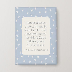 1 Thessalonians 5:16-18 Bible Verse Rejoice Always
