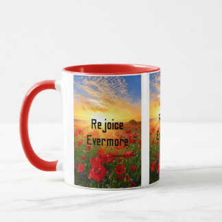 1 Thessalonians 5:16 Bible Scripture Two-Tone Mug