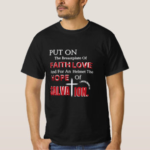 1 Thessalonians 5:8-Armour of Faith T-Shirt