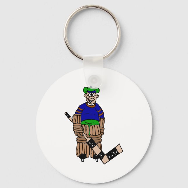 1 tooth goalie key ring (Front)