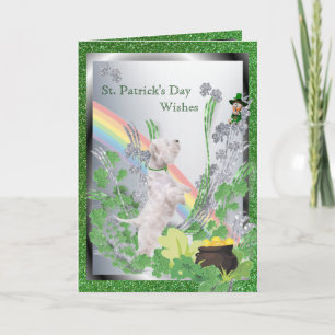 1. Westie Puppy Number Two Spiritual Message Card