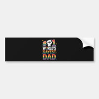 #1 World's Gayest Dad Funny Father's Day LGBT
