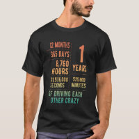 1 Year Married Funny 1st Wedding Anniversary