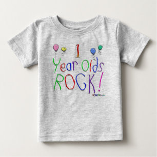 1 Year Olds Rock ! T-shirt