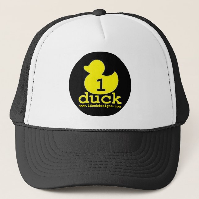 1ducklogo trucker hat (Front)