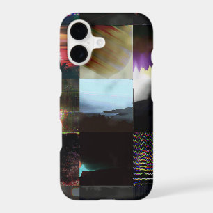 1FB1F9F4 Cyberpunk Glitch Art Mosaic Abstract