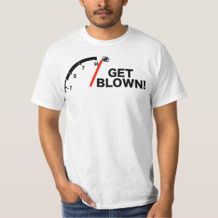 1g get blown white T-Shirt