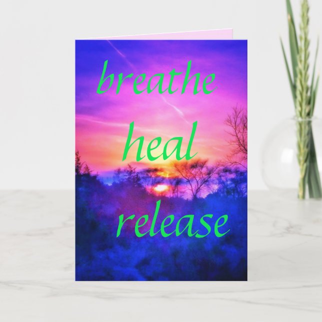 1HEAL GREETING CARD (Front)
