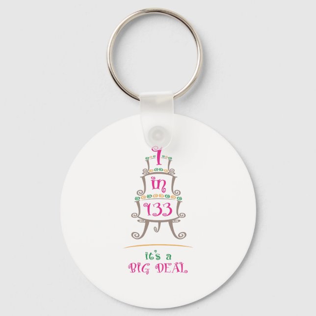 1in133 key ring (Front)