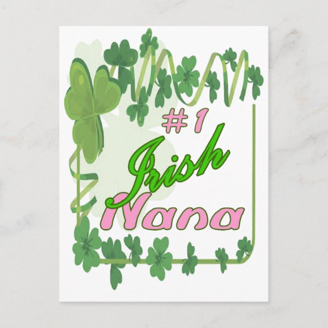 #1IrishNana Postcard (Front)