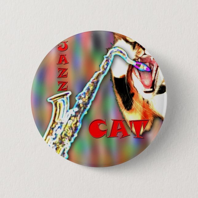 1JAZZ CAT. 6 CM ROUND BADGE (Front)