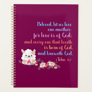 1John4:7 Bible Verse Planner
