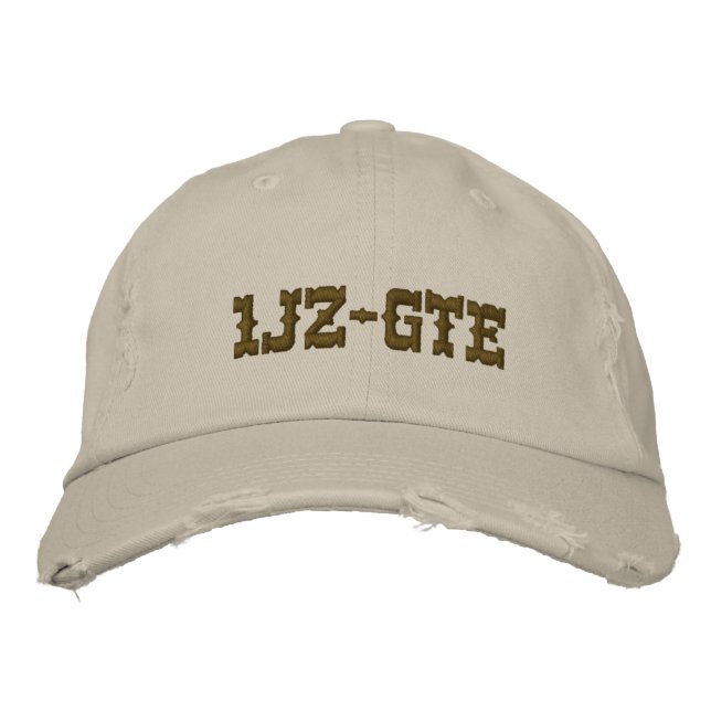 1JZ-GTE EMBROIDERED HAT (Front)