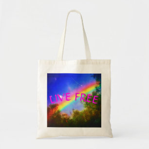 1LIVE FREE TOTE BAG
