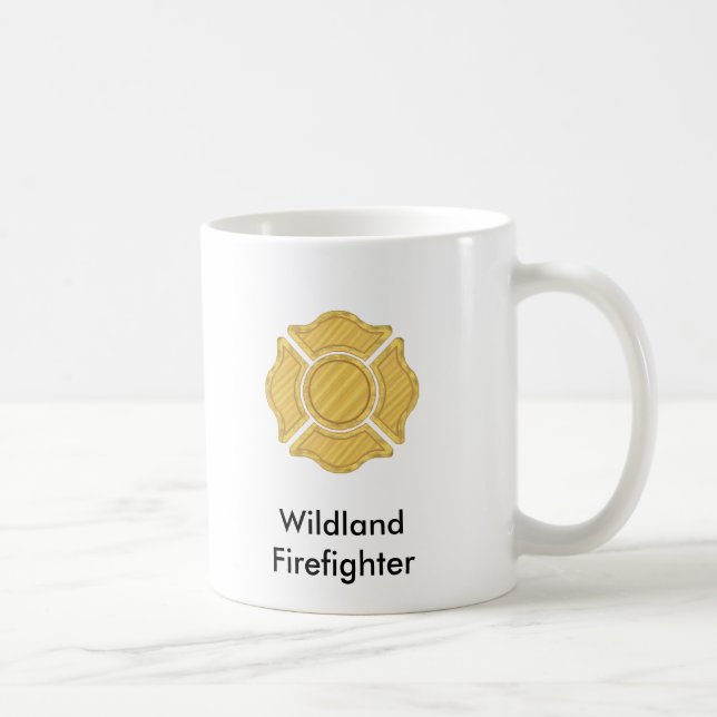 1LOGO11,      Wildland     Firefighter Coffee Mug (Right)