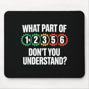 1n256 Motorcycle Shift Biker Motorcyclist  Mouse Pad